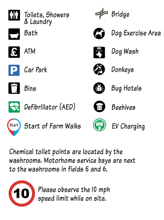 Park Map Key